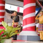 Bupati Dompu, H. Kader Jaelani Bertindak Sebagai Inspektur Upacara Bendera HUT Kemerdekaan RI Ke-78 Tahun 2023.