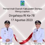 Pemerintah Daerah Kabupaten Dompu Mengucapkan Dirgahayu Republik Indonesia Ke 78