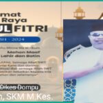 Kepala Dikes Dompu, Mengucapkan Selamat Hari Raya Idul Fitri