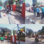 Kadistanbun, Kegiatan Gotong Royong Bersih-bersih Lingkungan Kantor, Memupuk Rasa Persatuan Dan Kekeluargaan Sambut 17 Agustus.