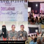 Deklarasi "Pilkada Damai Untuk Dompu Tercinta" Telah Di Gelar Bawaslu Dompu.