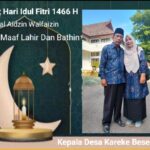 Kades M. Arsyad, S.Sos Beserta Warga Kereke, Ucapkan Selamat Hari Raya Idul Fitri 1446 H, Mohon Maaf Lahir Dan Bathin