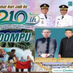 Kadis PUPR Beserta Jajaran, Ucapkan Selamat Hari Jadi Dompu Yang Ke-210 Tahun.