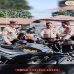 "Tegakkan Disiplin Dan Kesiapan Operasional" Wakapolres Dompu Periksa Kendaraan dan Senpi Dinas,