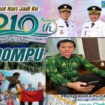 Ketua IPPAT Sekaligus Ketua Cabor Pobsi Dan Anggar Kab. Dompu, Munawir, SH,.MKn, Ucapkan Selamat Hari Jadi Dompu Ke-210.