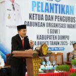 Ketua, Titik Nurhaidah Dan Pengurus GOW Dompu, Masa Bhakti 2025-2030, Resmi Dilantik Wakil Bupati Dompu.