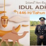 Kapolsek Kota, Ipda Ade Helmi, SH, Beserta Jajaran, Ucapkan Selamat Hari Raya Idul Adha 1446 H/2025, Mohon Maaf Lahir Dan Bathin