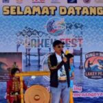 "Festival Lakey" Lomba Surfing Internasional Dan Sampan Layar Mini Diikuti 86 Peserta Domestik Dan 14 Peserta Manca Negara.