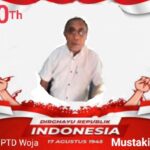 Kepala UPTD Woja, Mustakim, SE Beserta Jajarannya, Ucapkan Dirgahayu Kemerdekaan RI Ke-80 Tahun 2025