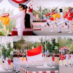 Pada Upacara Peringatan HUT Kemerdekaan RI Ke-80, Bupati Dompu Jadi Irup Pengibaran Bendera Merah Putih 