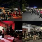 Jaga Kamtibmas Di Dompu Tetap Kondusif, Personil Gabungan TNI, Polri Dan Satpol PP, Gelar Patroli Skala Besar,