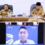 Wabup Dompu Ikuti Rakor Secara Daring, Terkait Antisipasi Kenaikan Harga Beras,