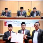 Wakili Bupati, Sekda Dompu Hadiri Rapat Paripurna DPRD Dengan Agenda Penyampaian Raperda 