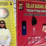 Polres Dompu Berhasil Amankan IRT “M” Dengan BB Sabu Dan Ganja Di Bali Barat Dini Hari Tadi