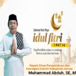 Kadis Perpustakaan Dan Kearsipan Daerah Beserta Seluruh Jajaran, Ucapkan Selamat Hari Raya Idul Fitri 1447 H, Mohon Maaf Lahir Dan Batin.