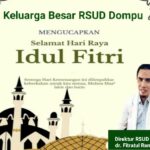 dr. Fitratul Ramadhan Beserta Seluruh Karyawan RSUD Dompu, Ucapkan Selamat Hari Raya Idul Fitri, Mohon Maaf Lahir Dan Batin 