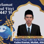 Kades Kramat Beserta Seluruh Staf, Mengucapkan Selamat Hari Raya idul Fitri 1 Syawal, Minal Aidzin Wal Faidzin Mohon Maaf Lahir Dan Batin 