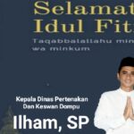 Kadisnakkeswan Dompu, Ilham, SP Beserta Jajarannya, Ucapkan Selamat Hari Raya Idul Fitri 1447 H, Mohon Maaf Lahir Dan Batin 