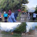 Dukung Swasembada Pangan, Relawan dan Mitra MBG Nowa Anggrek Woja, Gotong Royong Bersihkan Jalan Umum Dan Jalur Ekonomi.
