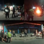 Dinilai Lamban, Keluarga Korban, Spontan Blokade Jalan Tuntut Pihak Kepolisian Segera Tangkap Terduga Pelaku Pelemparan Terhadap 2 Warga Dore – Simpasai 