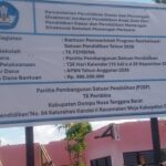 Minim Libatkan Warga Setempat, Proyek Pembangunan Revitalisasi TK Pembina Senilai 990.209.000, Jadi Sorotan! 
